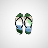 Abstract illustration on flip flops N39