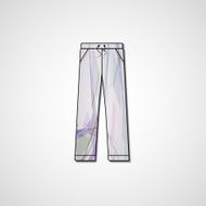 Abstract illustration on pants N146