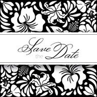 Save the date card N5