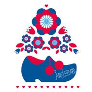 Design with Amsterdam clogs