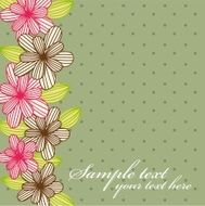 Flowers vector N2