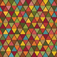 Abstract background of triangles with rounded corners