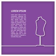 Tailor&#039;s man dummy Template