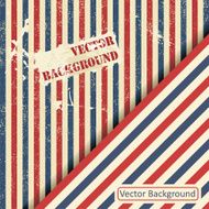 Vintage design template with stripes