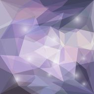 Abstract bright polygonal triangular background with glaring lights for design N31