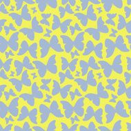 Seamless pattern with decorative colorful butterflies N2