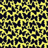 Seamless pattern with decorative colorful butterflies N3