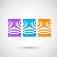 Vector graphics abstract