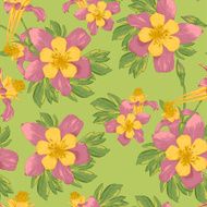 Elegance Seamless flowers background N2