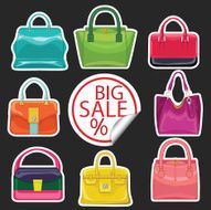 Multi-coloured fashion women&#039;s handbag Big sale