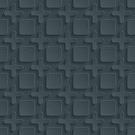 Dark seamless vector background with 3D effect N8