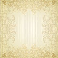 Vintage frame and grungy paper for design N2