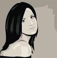 Girl face N20