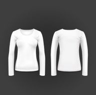 Vector t-shirt polo shirt and sweatshirt design template
