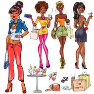Pretty fashionable women N6