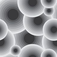 monochrome geometric ornament seamless pattern N2