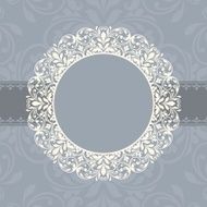 Vintage invitation card N40