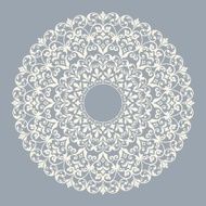 Ornamental round lace pattern N8