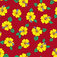 Hibiscus pattern N6