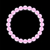 Pink Pearl Necklace N2