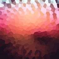 Colorful mosaic banner for your design Geometric retro backgrou N2