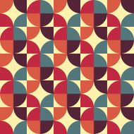 Retro abstract seamless pattern N12
