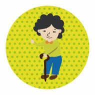 family grandmother character theme elements N36