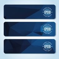 Abstract vector header banners N20