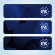 Abstract vector header banners N22