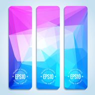 Abstract vector header banners N24