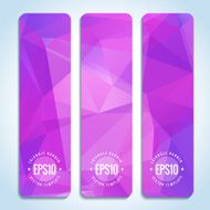Abstract vector header banners N37