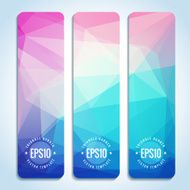 Abstract vector header banners N38