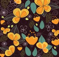 Flowers seamless pattern N41