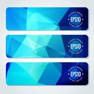 Abstract vector header banners N59