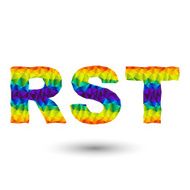 triangular letters rst