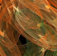 Digital Fractal on Black N1941