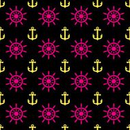 Anchor Background Seamless Pattern N57