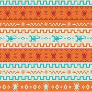 African Tribal Pattern Ethnic ornament N21
