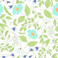 Beautiful Romantic Vector Seamless Pattern N4