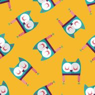 baby hat flat icon eps10 seamless pattern background N3