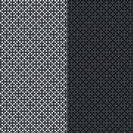 Black and white ornamental pattern N7