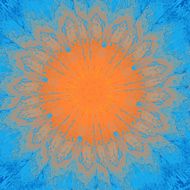 Seamless kaleidoscopic pattern