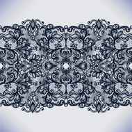 Abstract Lace Ribbon Seamless Pattern N4