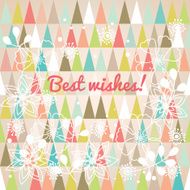 Retro greeting card N2