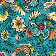 Mehndy flowers pattern N21