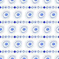Seamless abstract watercolor pattern hand drawn geometric background N2