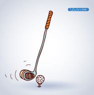 Golf Equipment icon vector illustration N2