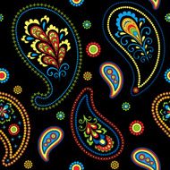 Paisley seamless pattern N44