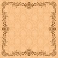 Damask seamless floral pattern Royal wallpaper N9