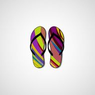 Abstract illustration on flip flops N47